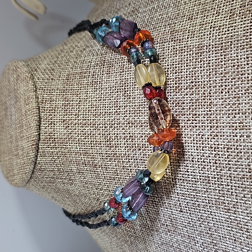 beaded necklace